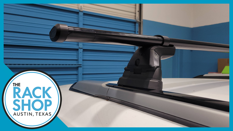 2017-2023 Chevrolet Bolt/EUV (w/flush rails) Yakima Crossbar Complete Roof Rack