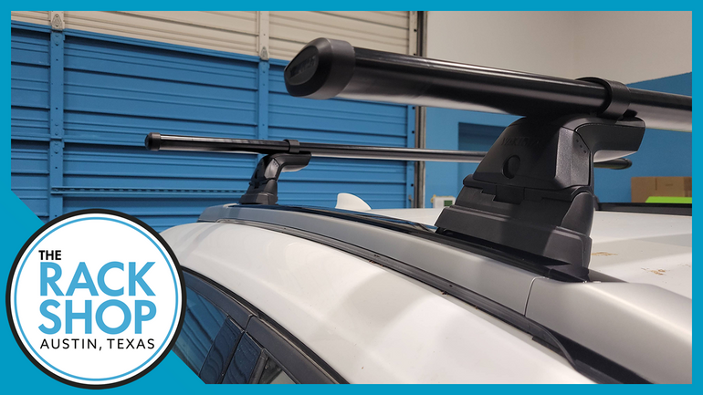 2017-2023 Chevrolet Bolt/EUV (w/flush rails) Yakima Crossbar Complete Roof Rack