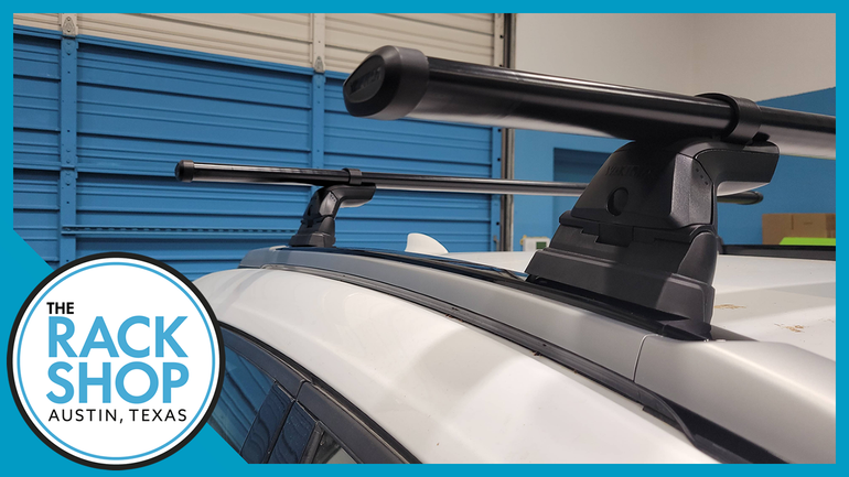 2017-2023 Chevrolet Bolt/EUV (w/flush rails) Yakima Crossbar Complete Roof Rack