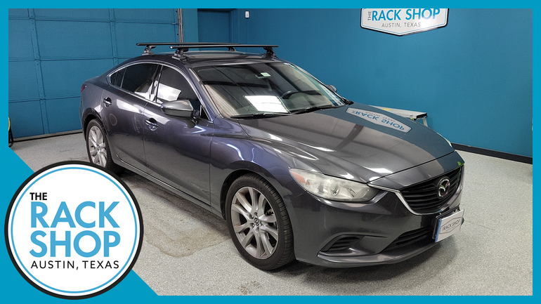 2014-2021 Mazda 6 (w/fixed points) Yakima Crossbar Complete Roof Rack