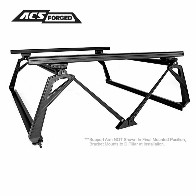 Toyota Tundra - 6ft-4in Bed | Leitner ACS FORGED Bed Rack | 2001-2006