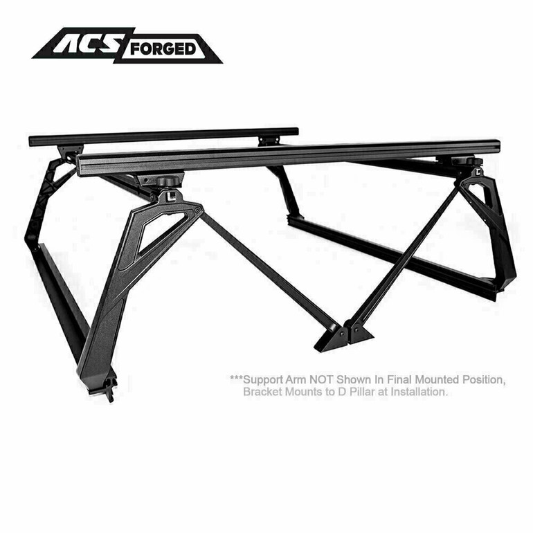 GMC 1500 - 6.5ft Bed | Leitner ACS FORGED Bed Rack | 2007-2018