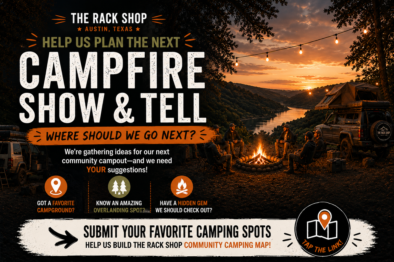 Campfire & Show & Tell is Coming Back