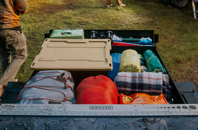 Single mega drawer with full bed-length storage