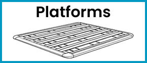 Roof rack platforms