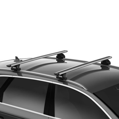 2019 2025 BMW X5 w flush rails Thule Crossbar Complete Roof Rack