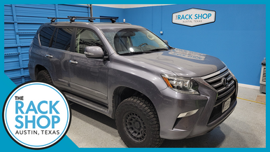 Lexus GX (w/flush rails) Yakima Crossbar Complete Roof Rack | 2010-2022