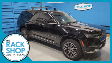 THULE ストレッチカーゴネット 692 ブラック　jeep 収納 2021-2026 Jeep Grand Cherokee WL (w/flush rails) Thule Crossbar