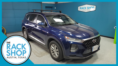 2019-2023 Hyundai Santa Fe (w/bare roof) Yakima Crossbar Complete