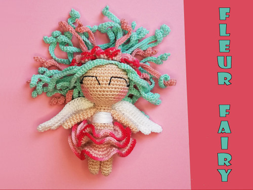 Fairy crochet pattern for amigurumi lovers.