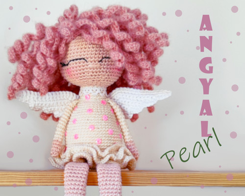 Guardian angel crochet pattern for amigurumi lovers (for Christmas)