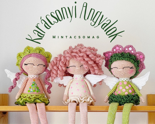Angel crochet patterns for amigurumi lovers (for Christmas)