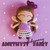 Birthstone fairies easy crochet patterns as luck charm.