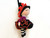 Witch crochet pattern for amigurumi lovers for Halloween.