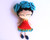 Small doll patterns ( Frida Kahlo ) for amigurumi lovers.