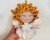 Diamond ( April ) birthstone fairy crochet pattern for amigurumi lovers for birthdays.