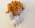 Diamond ( April ) birthstone fairy crochet pattern for amigurumi lovers for birthdays.