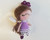 Amethyst ( February ) birthstone fairy crochet pattern for amigurumi lovers for birthdays.