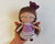 Amethyst ( February ) birthstone fairy crochet pattern for amigurumi lovers for birthdays.