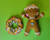 Gingerbread Man/Girl crochet pattern for amigurumi lovers for Christmas.