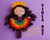 Crochet Rainbow doll - crochet princess for amigurumi lovers for Christmas.