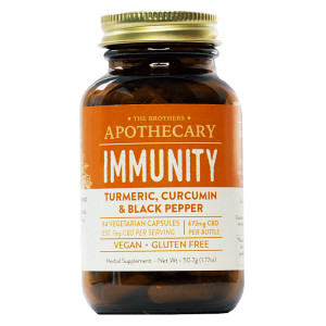 The Brothers Apothecary: Immunity Support | Turmeric + CBD Capsules The Brothers Apothecary: Immunity Support | Turmeric + CBD Capsules