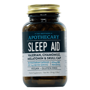 The Brothers Apothecary: Sleep Aid | Valerian + CBD Capsules