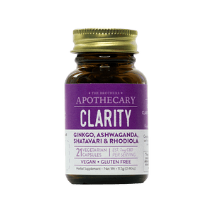The Brothers Apothecary: Mental Clarity | Ginkgo & Ashwagandha + CBD Capsules The Brothers Apothecary: Mental Clarity | Ginkgo & Ashwagandha + CBD Capsules