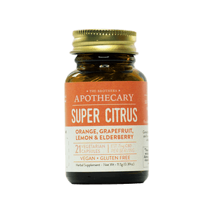The Brothers Apothecary: Super Citrus | Citrus & Elderberry + CBD Capsules The Brothers Apothecary: Super Citrus | Citrus & Elderberry + CBD Capsules
