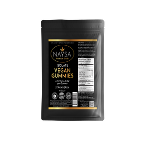 VEGAN Gummies with CBD Isolate - Strawberry VEGAN Gummies with CBD Isolate - Strawberry