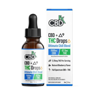 THC Oil Drops + CBD: Ultimate Chill Blend THC Oil Drops + CBD: Ultimate Chill Blend