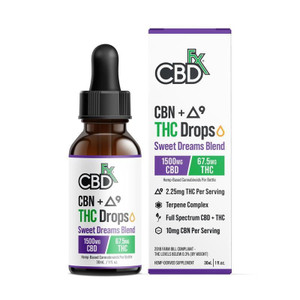 THC Oil Drops + CBN: Sweet Dreams Blend THC Oil Drops + CBN: Sweet Dreams Blend