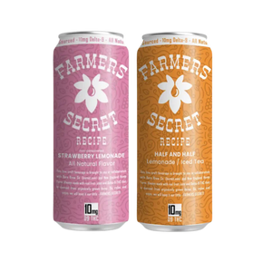 Flavored Lemonades (Non-Carbonated) - Farmers Secret D9-THC Crafted Beverages Flavored Lemonades (Non-Carbonated) - Farmers Secret D9-THC Crafted Beverages