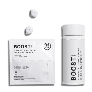 Boost THC in white packaging 