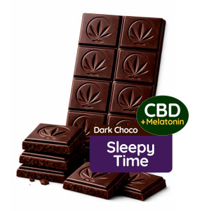 Sleep Time - Dark Chocolate Bar - CBD and Melatonin