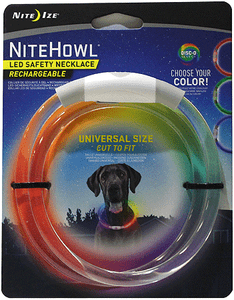 NITE IZE NiteHowl Rechargable LED Safety Necklace 