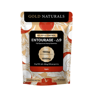 Entourage Δ9 Gummy Gold Naturals