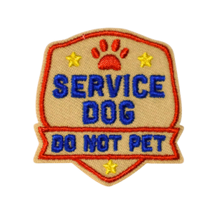 Service Dog DO NOT PET Patch 
Besties
Service Dog Headquarters