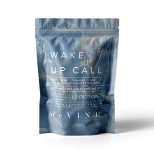 Wake Up Call CBD/CBG Day Time Gummies - deVINE