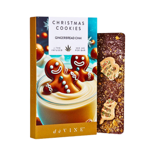 Christmas Cookie Cannabis Confections Chocolate Bar - deVINE