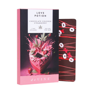 Love Potion Cannabis Confections Chocoloate Bar - deVINE