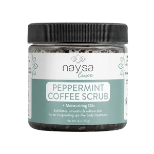 Peppermint Coffee Scrub Naysa Luxe