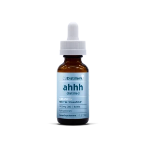 Ahhh 2500mg CBD Relief & Relaxation Tincture CBDistillery