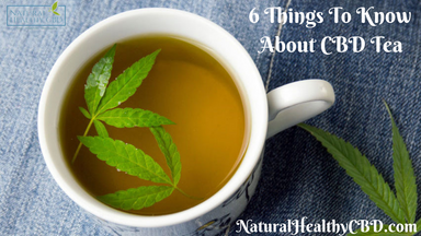 6 Things to Know about CBD Tea and CBD Products