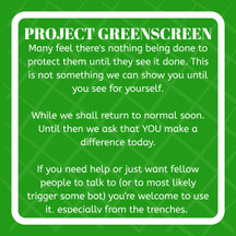 Project #Greenscreen 