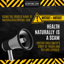 HEALTH NATURALLY IS SCAMMING NATURAL HEALTHY CUSTOMERS
