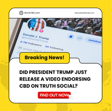 Did President Trump Endorse CBD on Truth Social?