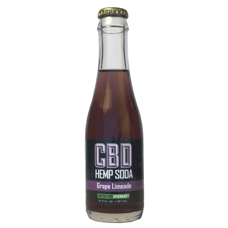 Cannabinoid Creations: Mix & Match CBD Hemp Soda 4-Pack (25mg)