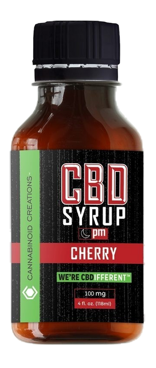 Cannabinoid Creations: Cherry CBD PM Syrup (100mg)