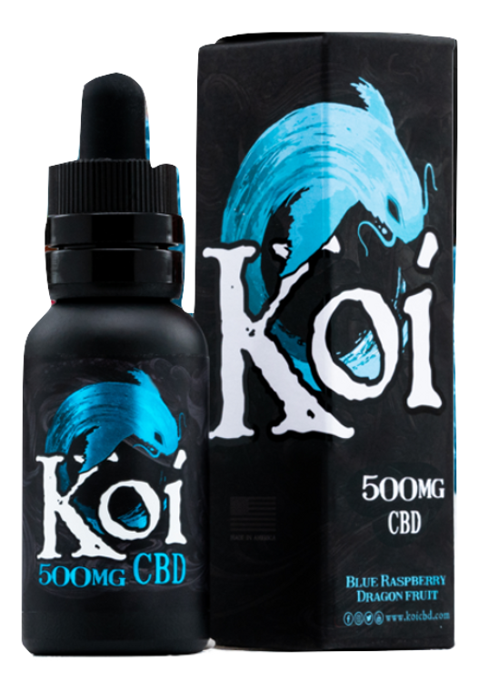 Koi CBD: Blue CBD E-Liquid & Oil (500mg)